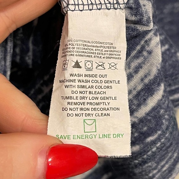 Majestic Fan Fashion New England Patriots Burnout Raglan Sleeve Top Size Large - Picture 7 of 8